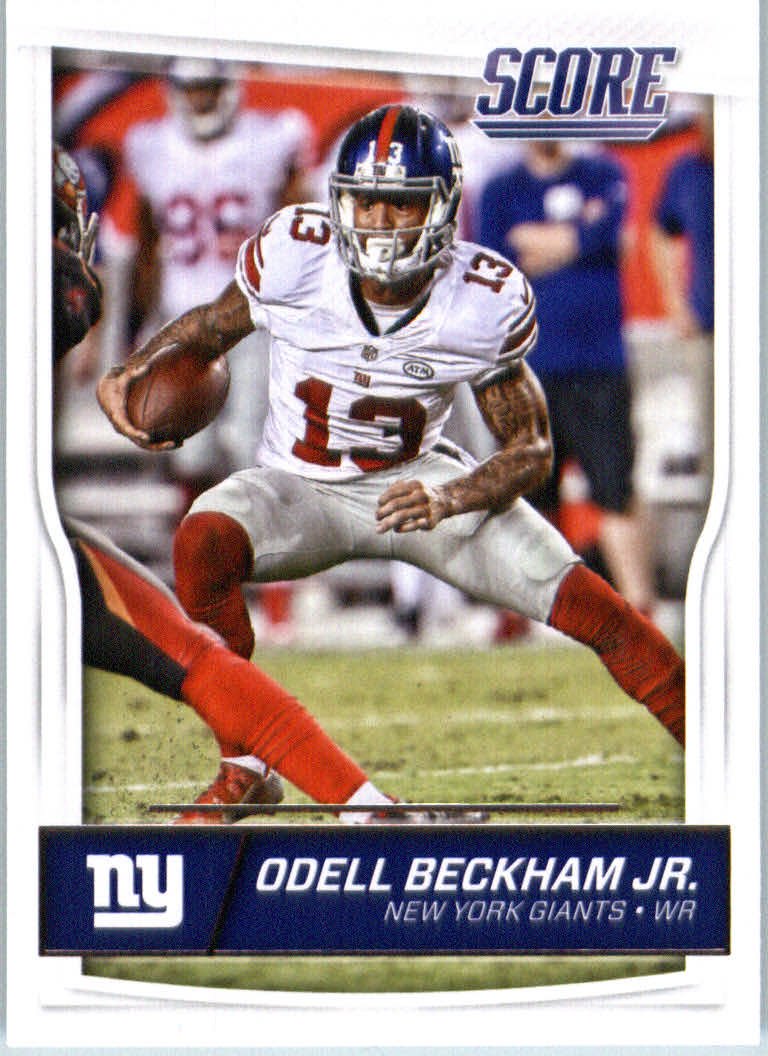 Amazon.com: Odell Beckham Jr. (5) Assorted Football Cards Bundle